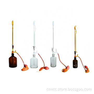 Automatic Burettes: Sizes Include 10ml, 25ml, and 50ml with Automatic Zero Functionality